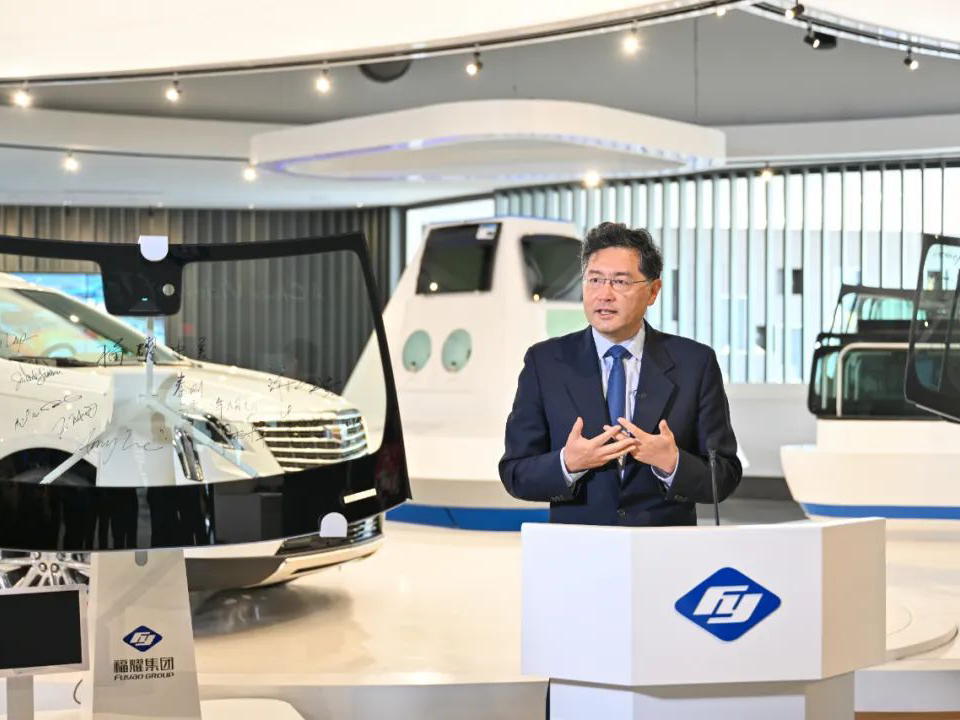 中國駐美大使秦剛訪問福耀美國汽車玻璃生產基地